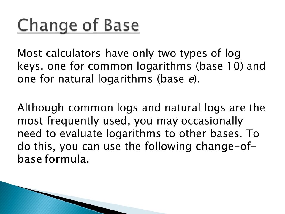 Use of logarithms in economics